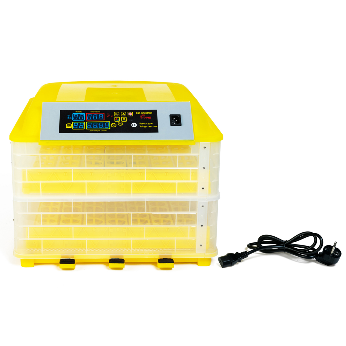 ID MARKET Couveuse automatique 112 oeufs incubateur autonome intelligent