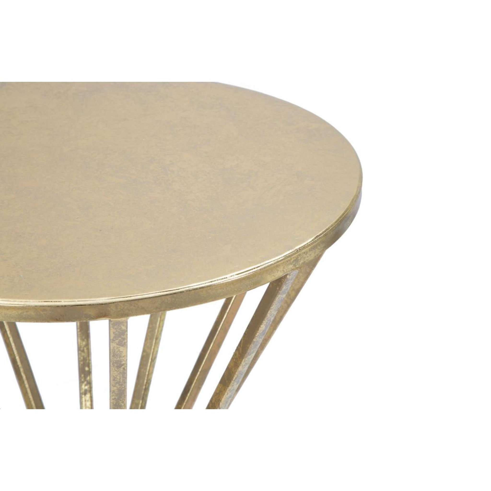 Voir la diapositive 2 : Paris Prix Table d'appoint design  vienna  80cm or
