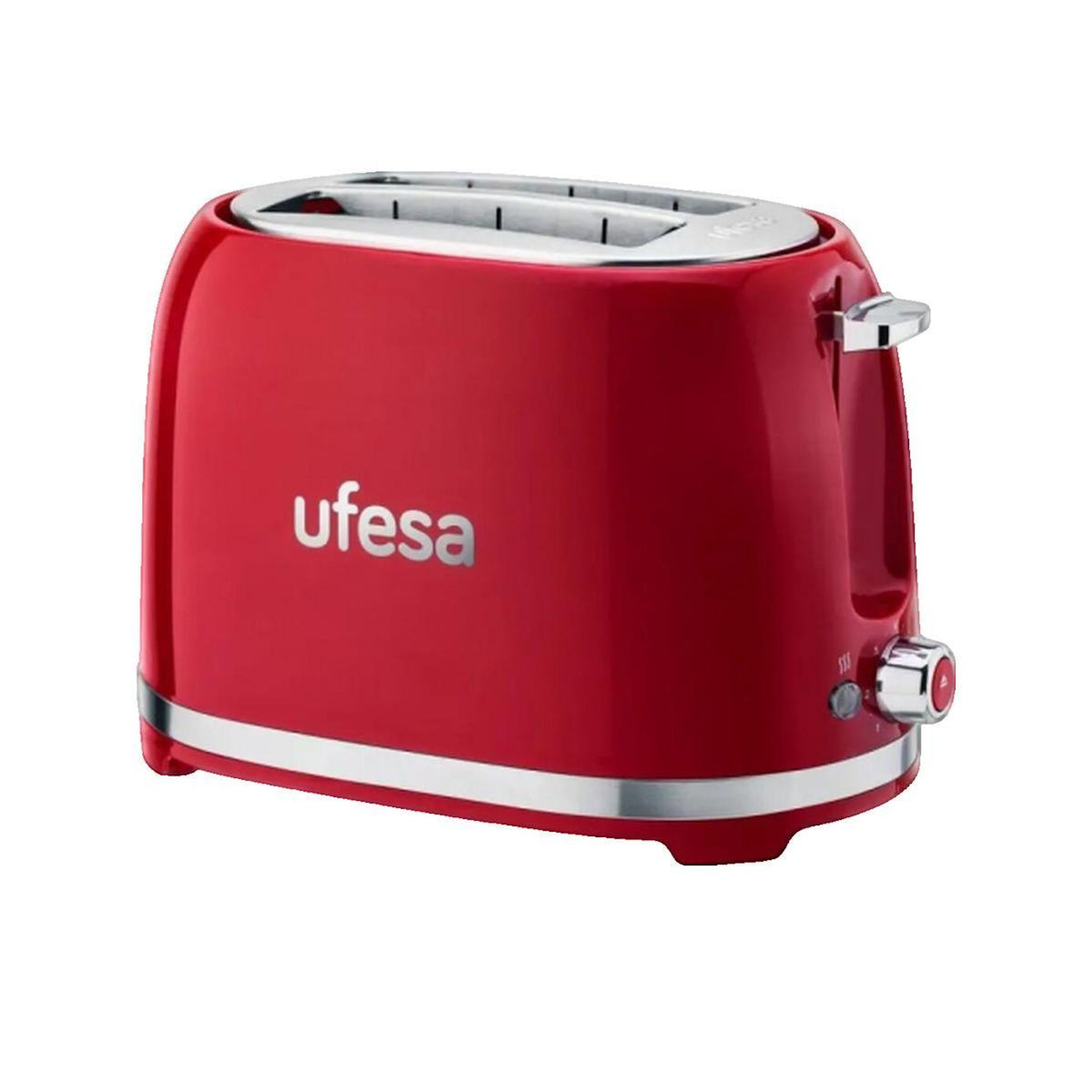 UFESA Grille-pain Ufesa Classic PinUp 7 niveaux de brunissage rouge