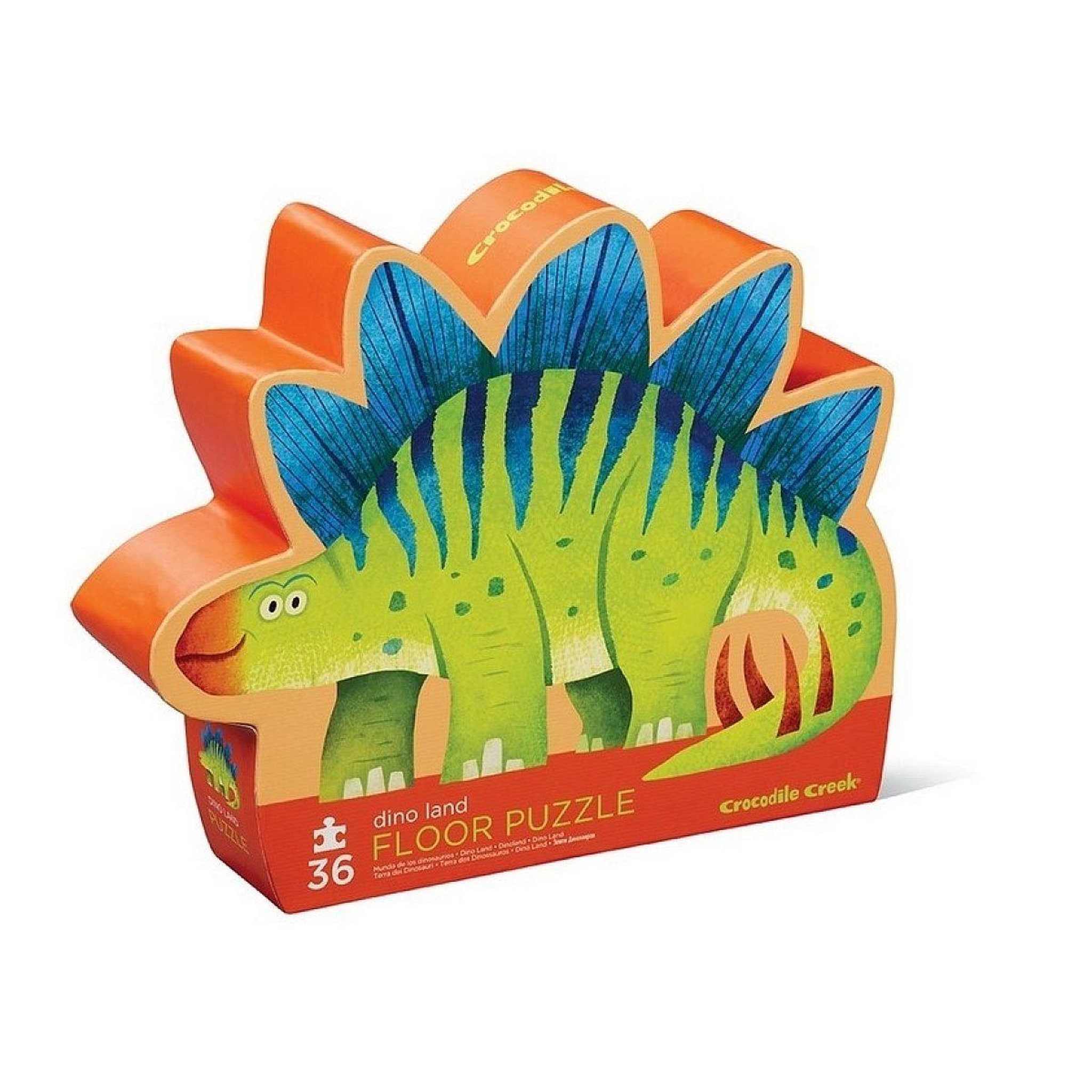 CROCODILE CREEK Maxi puzzle - 36 pieces - le monde des dinosaures
