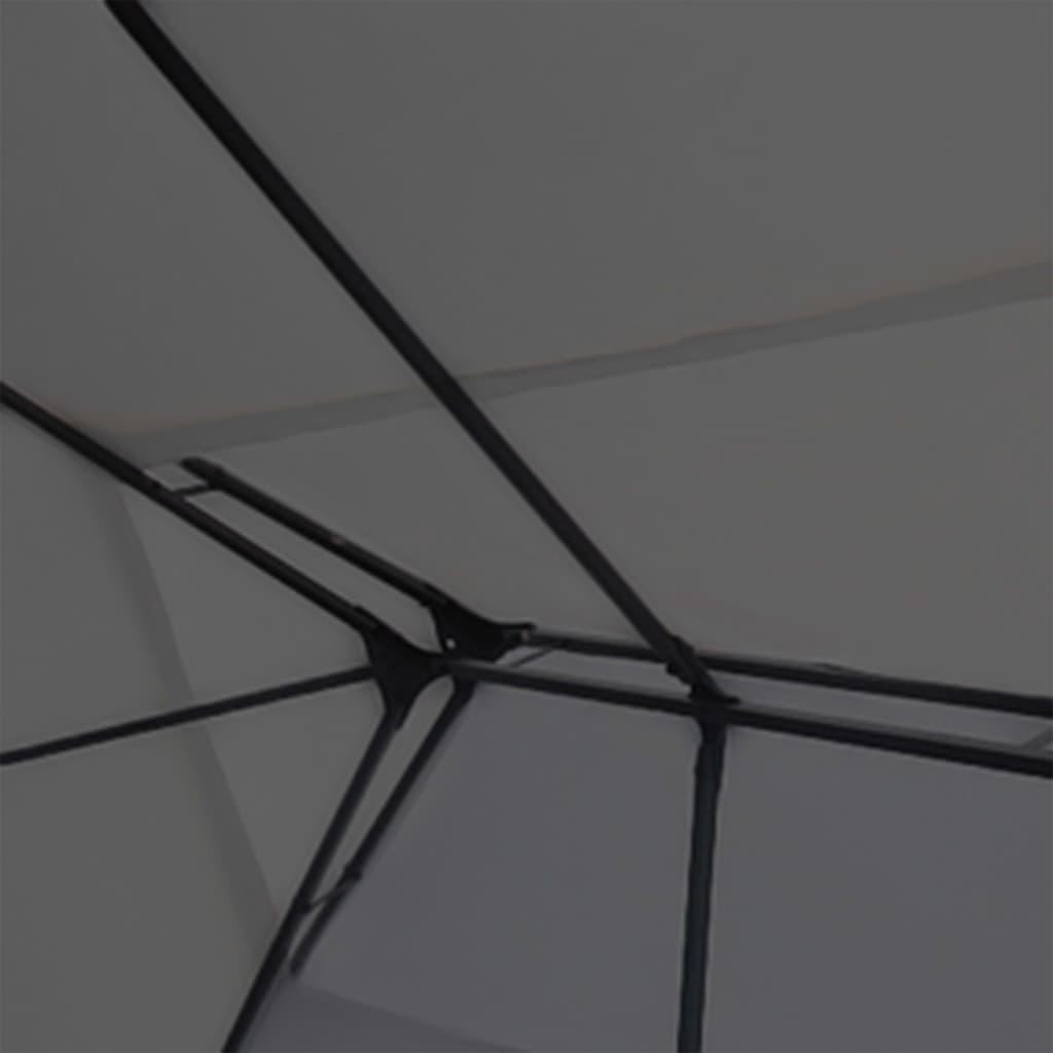 Voir la diapositive 5 : VIDAXL Tonnelle avec guirlande lumineuse a LED 3x4 m Anthracite