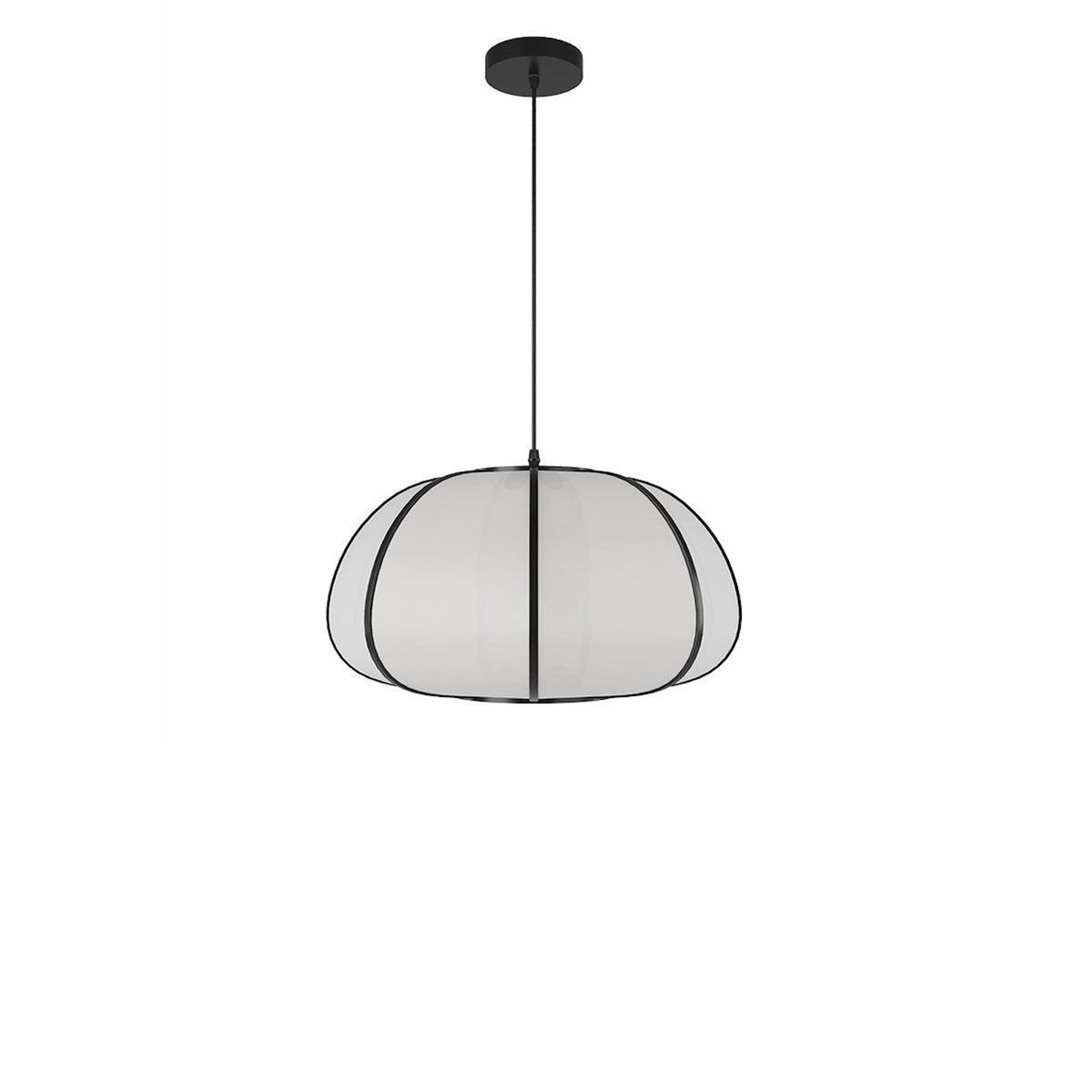 Rendez vous déco Suspension en bambou noir D38 cm-Hana