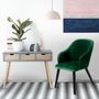 Voir la diapositive 5 : Paris Prix Lot de 2 Fauteuils en Velours  Yugnat  85cm Vert
