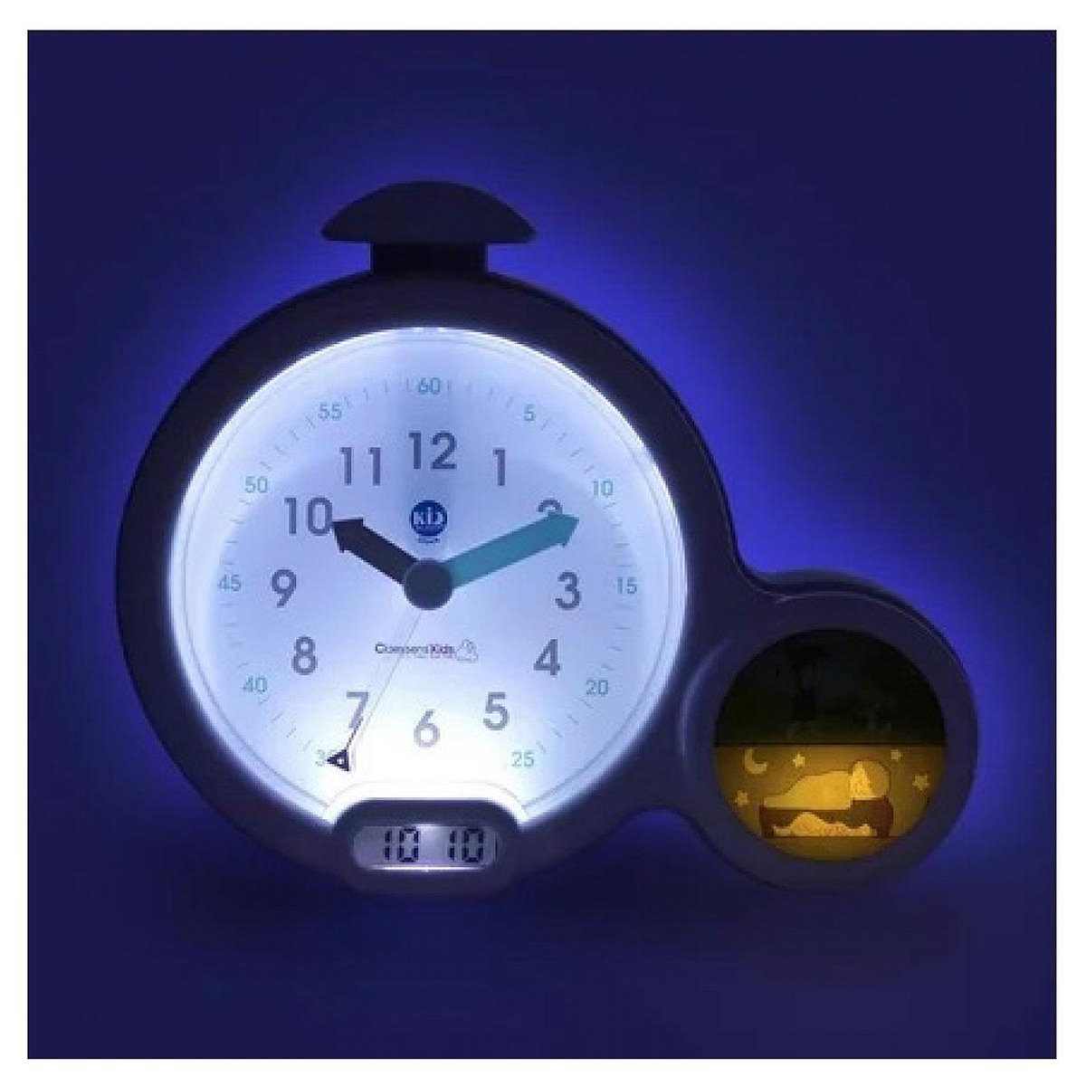 Claessens Kids Reveil Kid Sleep Clock Blue