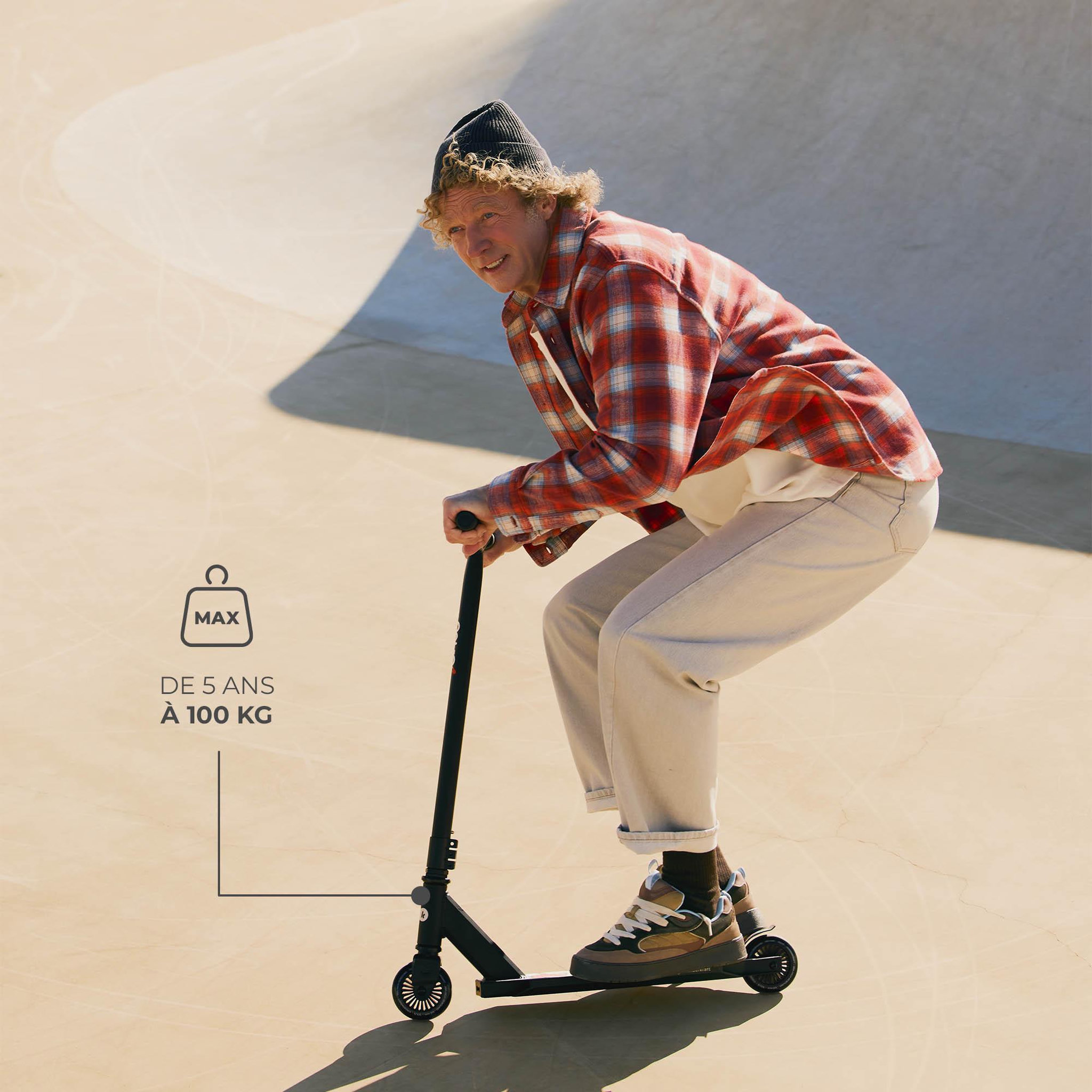 Voir la diapositive 3 : KINDERKRAFT Trottinette freestyle enfant légère