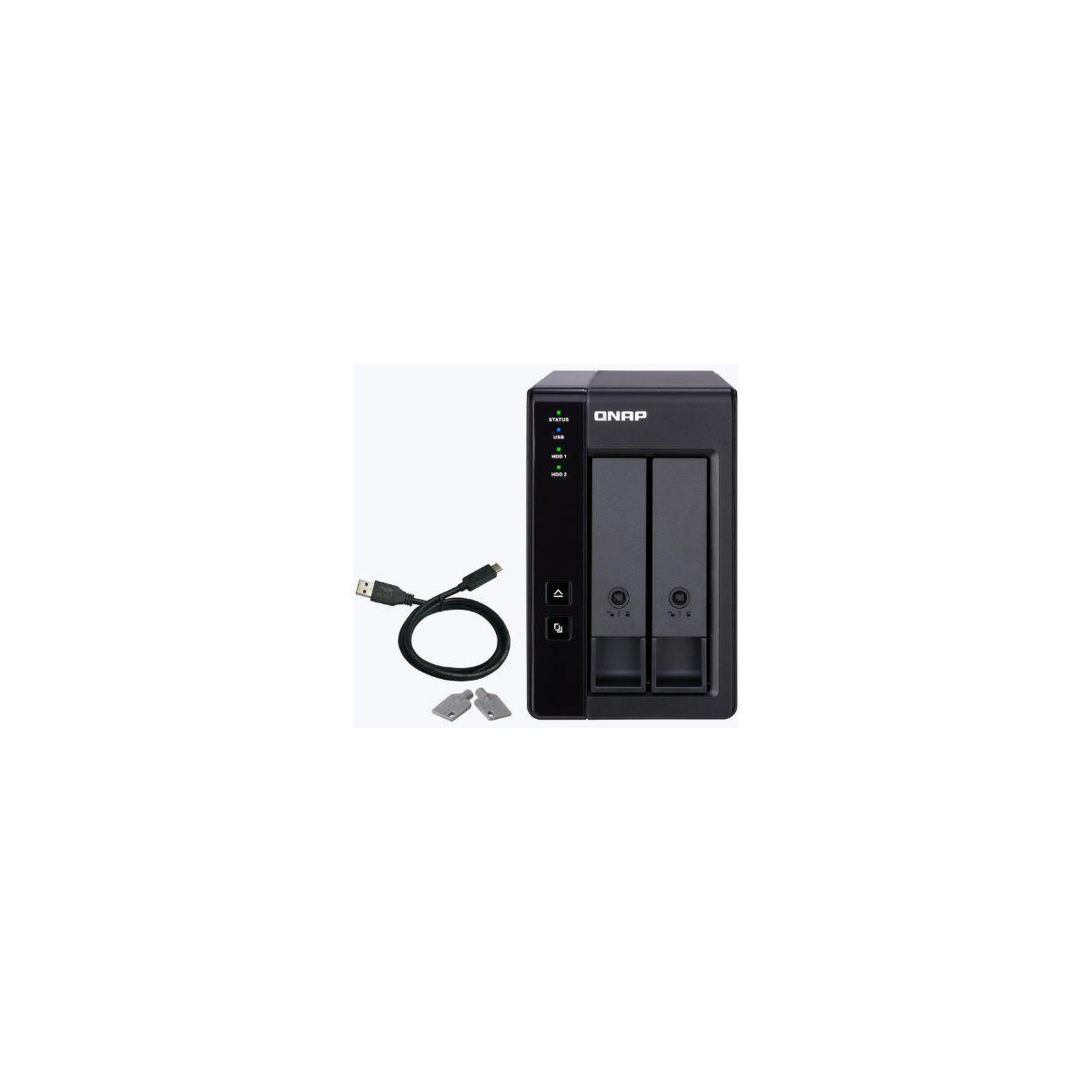 Voir la diapositive 2 : Qnap Serveur NAS Extension RAID TR-002 - DAS