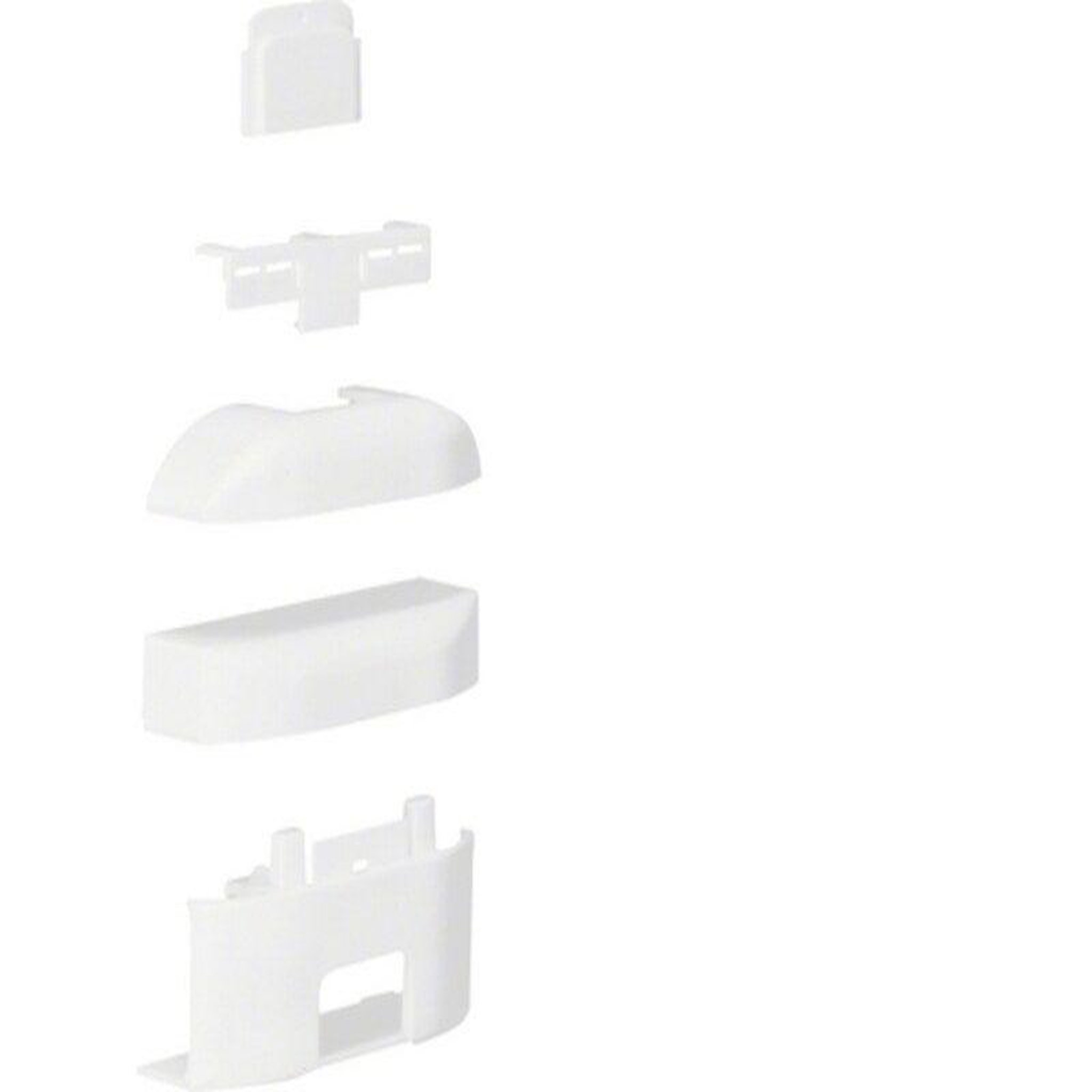 CENTRALE BRICO Te moulure 12 x 20 blanc TEHALIT