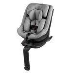 KINDERKRAFT Siège auto i-size avec rotation 360°, sécurité renforcée nouveau tissu. Coloris disponibles : Beige, Gris, Noir