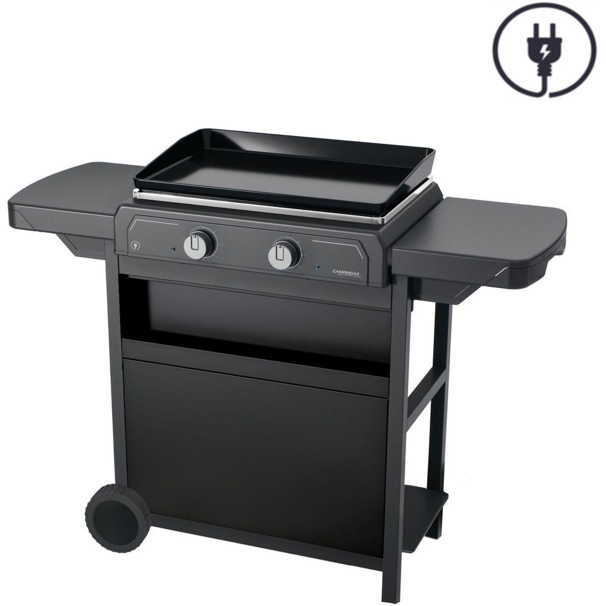 CAMPINGAZ Plancha électrique Sur Chariot Electric 2 EXD Fonte em