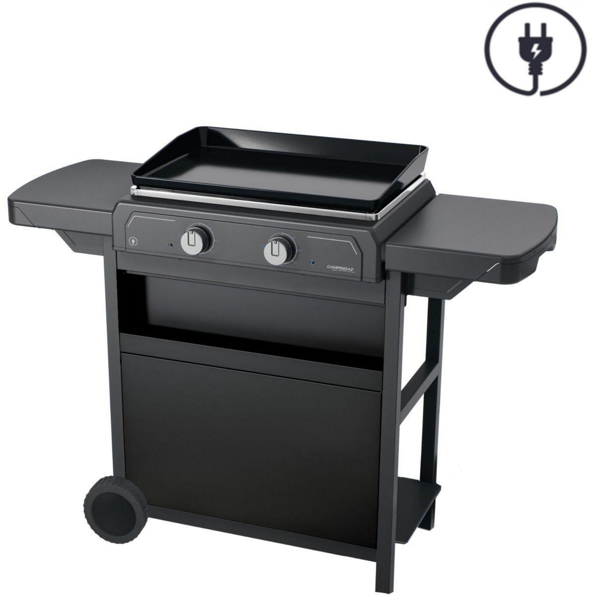 CAMPINGAZ Plancha électrique Sur Chariot Electric 2 EXD Fonte em