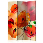Paris Prix Paravent 3 Volets  Velvet Poppies  135x172cm