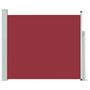Voir la diapositive 2 : VIDAXL Auvent lateral retractable de patio 100x300 cm Rouge