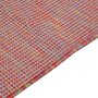 VIDAXL Tapis a tissage plat d'exterieur 160x230 cm Rouge
