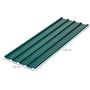 Voir la diapositive 3 : OUTSUNNY Lot de 12 panneaux - dim. 129L x 45l cm - tôle acier ondulé vert