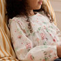Voir la diapositive 4 : Petit Béguin Blouse enfant en gaze de coton Arya