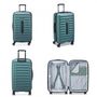 Voir la diapositive 3 : Delsey Grande valise rigide Trunk Shadow 5.0 TSA polycarbonate 74.5cm