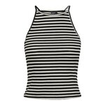 Pieces Top /Blanc Femme Pieces Pcostina Strap. Coloris disponibles : Noir