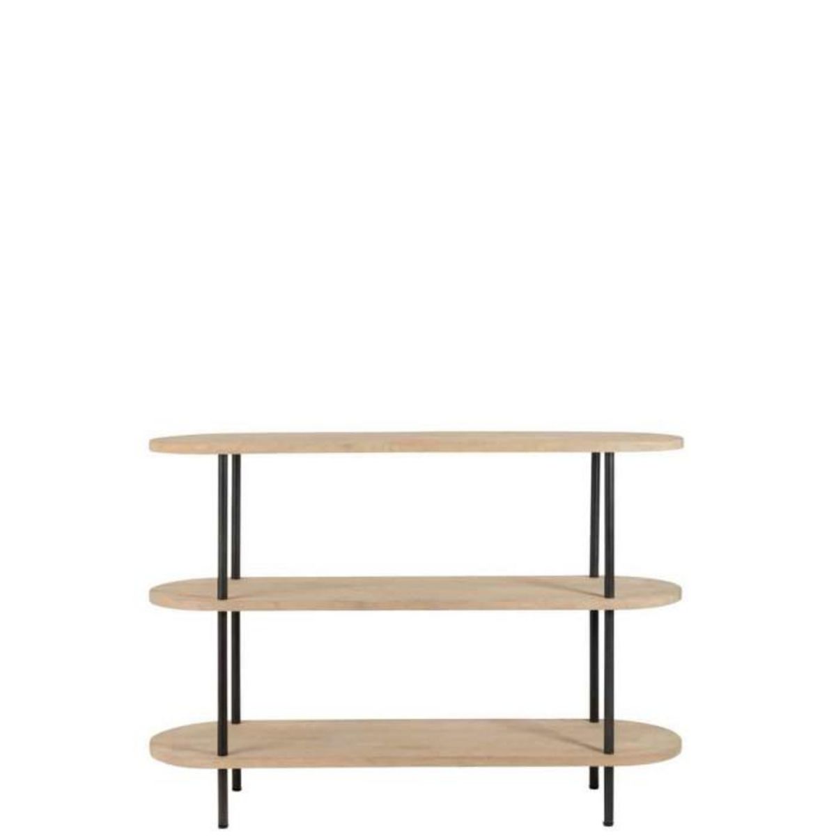Paris Prix Console 3 Niveaux en Bois  Eli  140cm Naturel