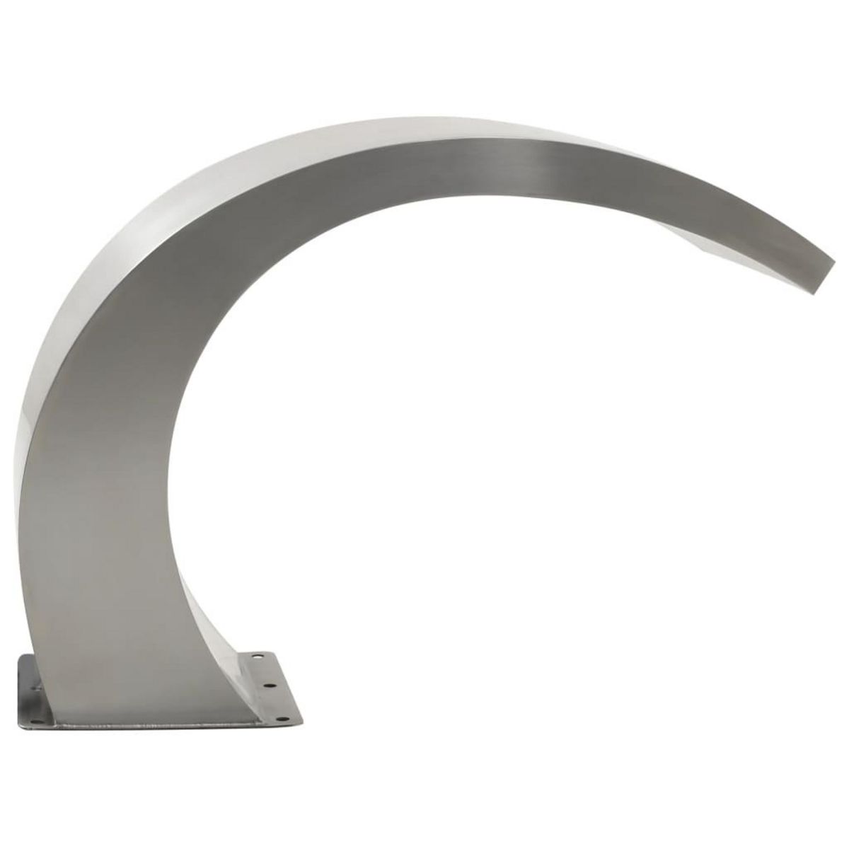 VIDAXL Fontaine de piscine avec LED Acier inoxydable 30x60x45 cm