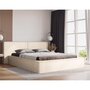 Voir la diapositive 1 : BEST MOBILIER Eros - lit coffre - 160x200 cm - sommier inclus - en velours