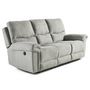 Voir la diapositive 2 : BEST MOBILIER Jasmin - canapé relax électrique 2 et 3 places - en tissu