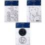  6 Tampons transparents Le Petit Prince et messages + Astéroïd + Portraits
