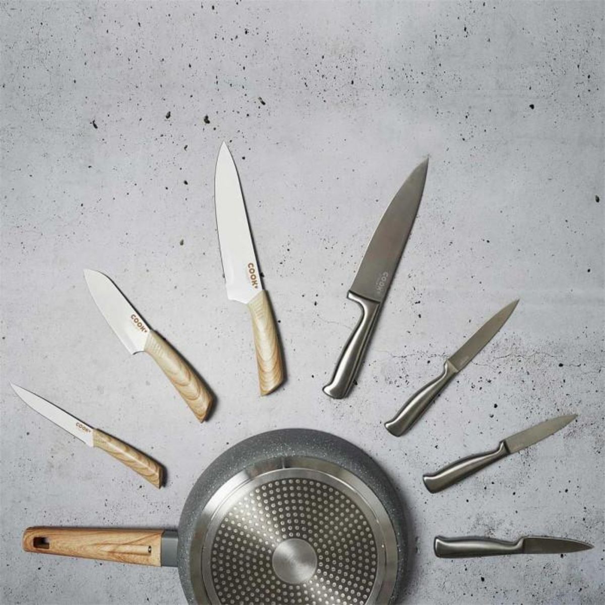 Paris Prix Couteau Chef en Acier  Inox  33cm Argent