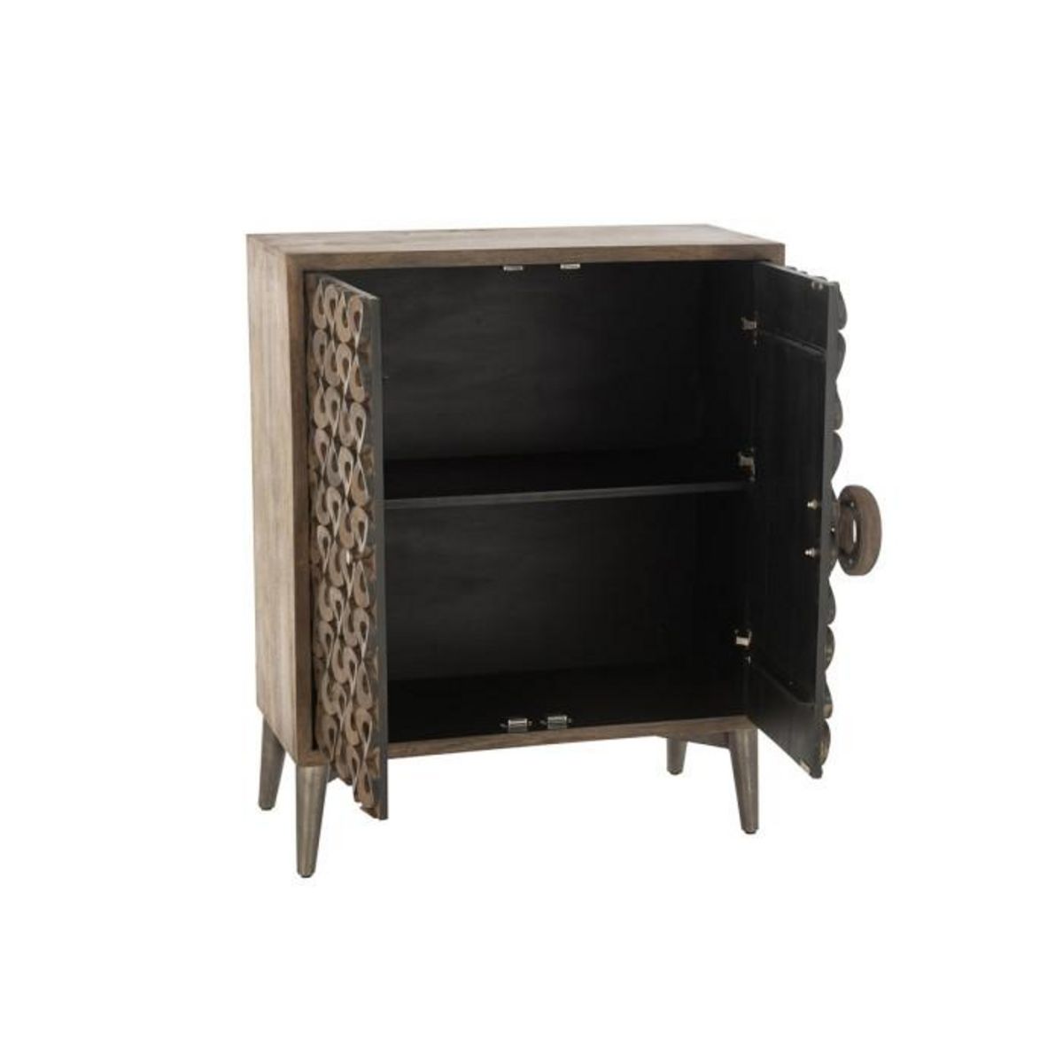 Paris Prix Buffet 2 Portes en Bois  Anderson  113cm Marron