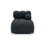 Voir la diapositive 1 : LISA DESIGN Ruby - module d'assise méridienne droite en velours texturé