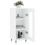 Voir la diapositive 4 : VIDAXL Buffet blanc 34,5x34x90 cm bois d'ingenierie