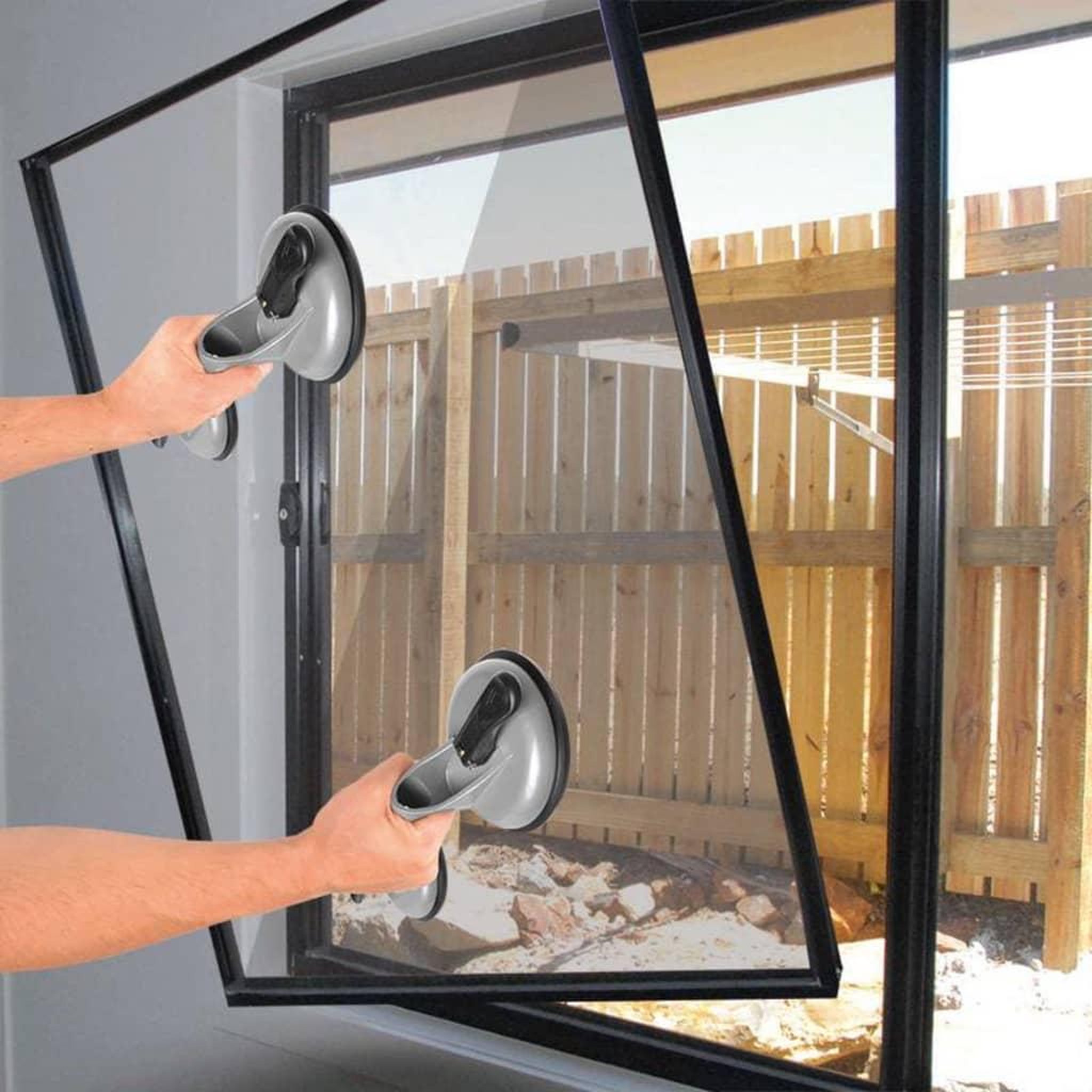 Voir la diapositive 3 : PROPLUS ProPlus Appareils de levage par aspiration 2 ventouses 2 pcs Aluminium