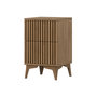 Voir la diapositive 1 : BEST MOBILIER Portmore - table de chevet - effet bois - 40 cm