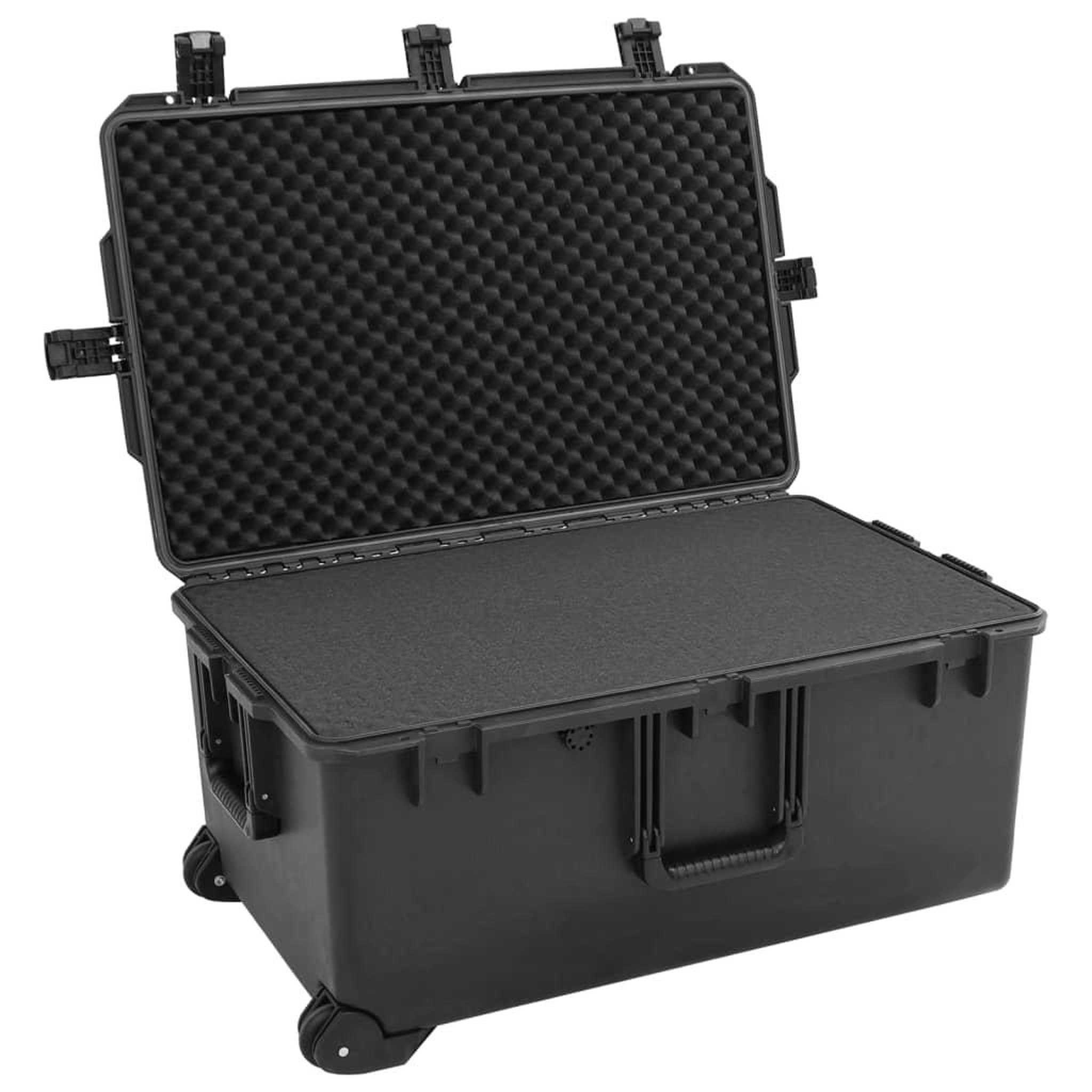 Voir la diapositive 4 : VIDAXL Valise de vol portable Noir 79,5x52x39 cm PP