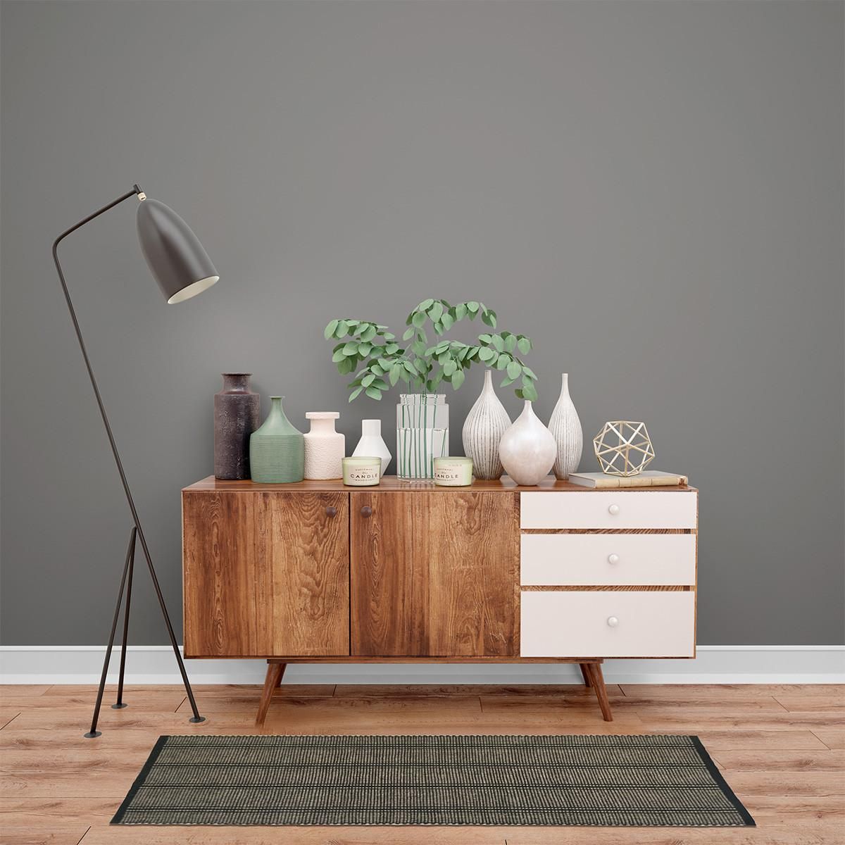 FUTURE HOME Tapis déco à rayures en coton 60x120cm