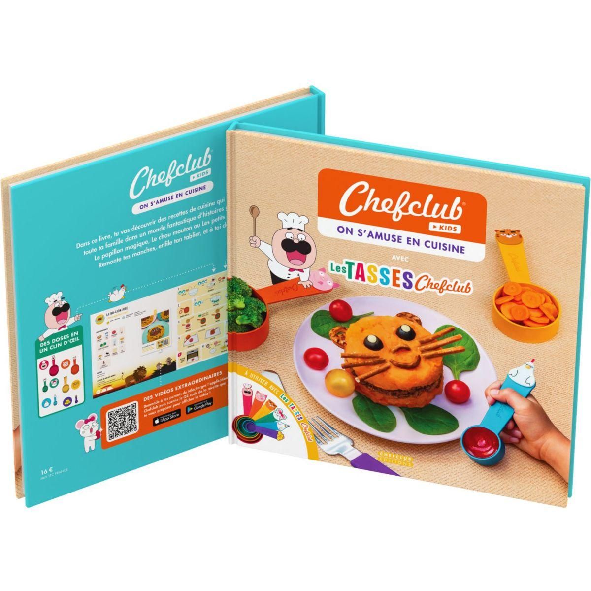 CHEFCLUB Livre de cuisine Livre kids On s'amuse en cuisine