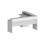 Voir la diapositive 3 : Bureau d'angle avec rehaussement 3 tiroirs L180 cm VASTO