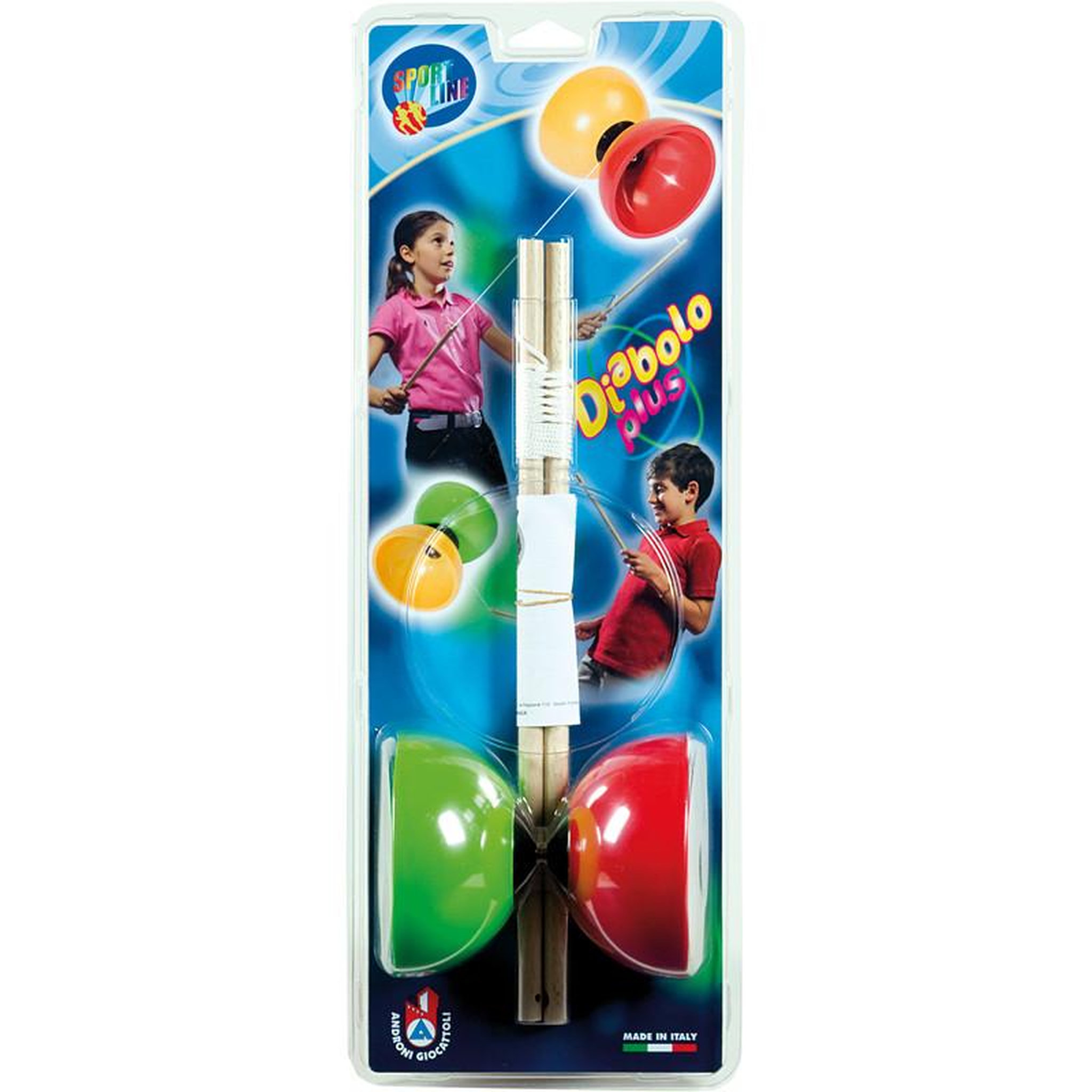 Androni Giocattoli DIABOLO MANCHE BOIS D11CM ASSORTIMENT Androni ANI7060 0000
