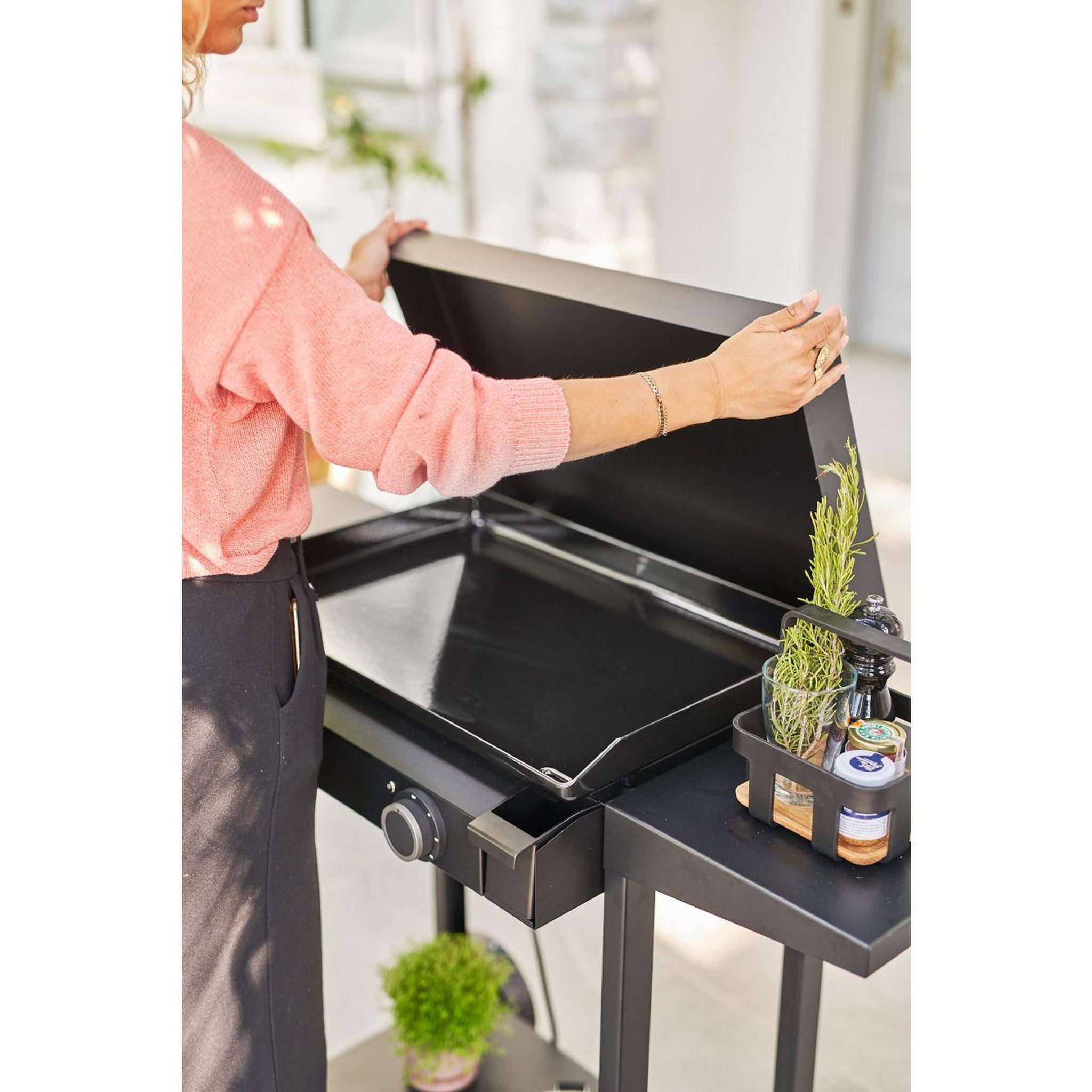 Voir la diapositive 3 : FORGE ADOUR Couvercle plancha pour base 60 cpabc60n