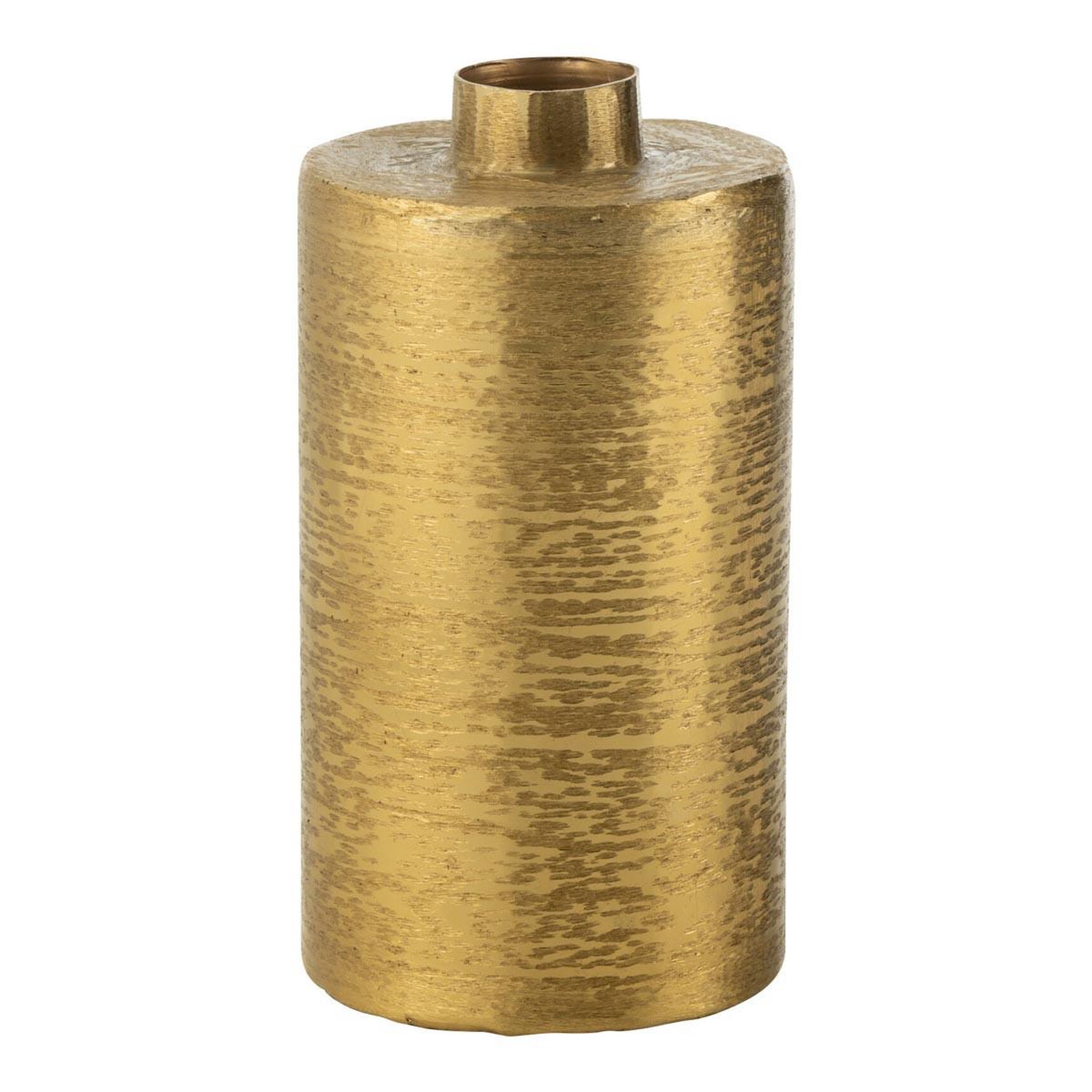 Voir la diapositive 1 : J-LINE Vase design en métal  chase  38cm or