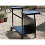 Voir la diapositive 4 : JARDIDECO Chariot plancha gaz Prato 3 brûleurs - Jardideco