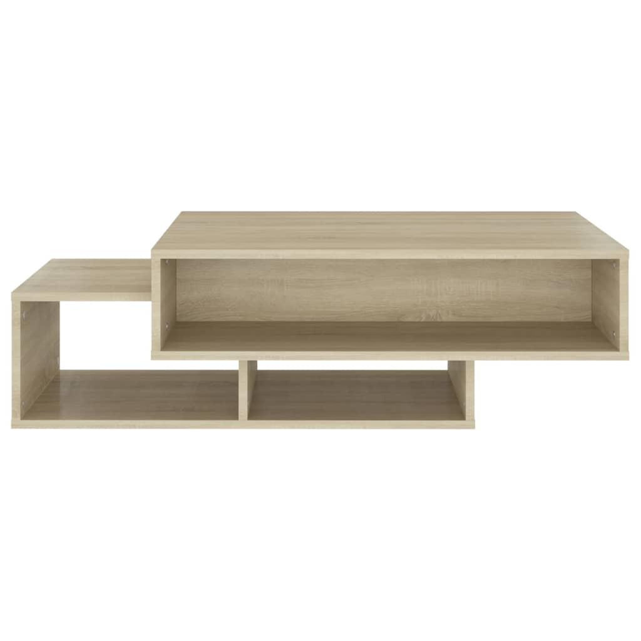 Voir la diapositive 5 : VIDAXL Table basse Chene sonoma 105x55x32 cm Bois d'ingenierie