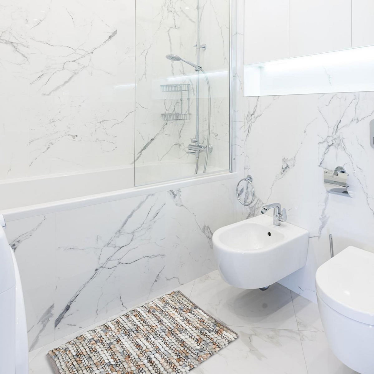 Sensei Maison Tapis de bain et descente de lit PALLINE