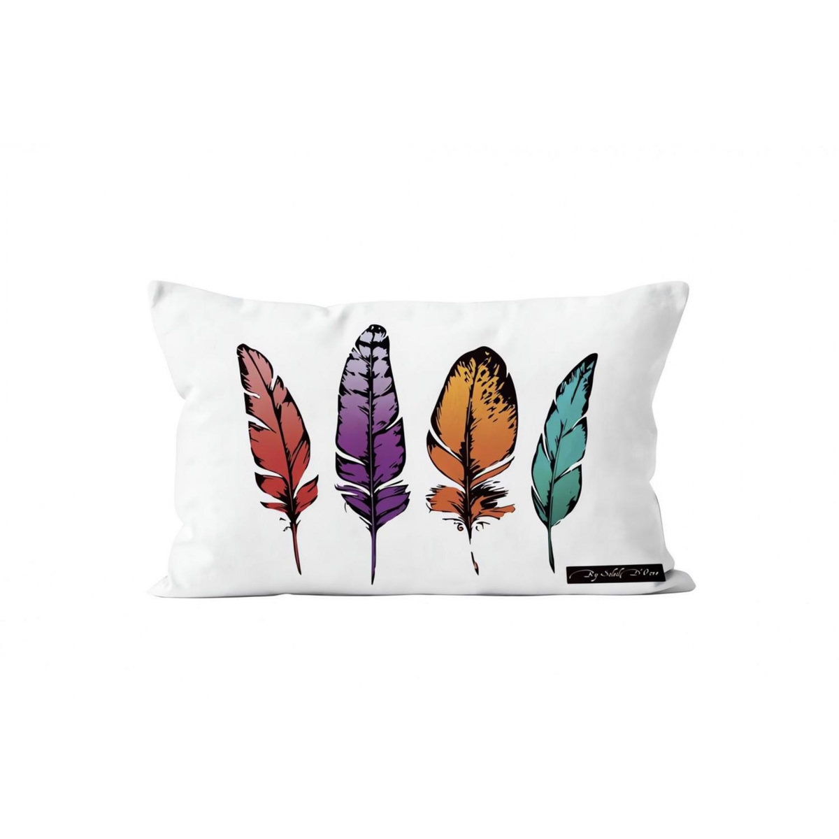 SOLEIL D'OCRE Housse de coussin CHEYENNE, par Soleil d'Ocre