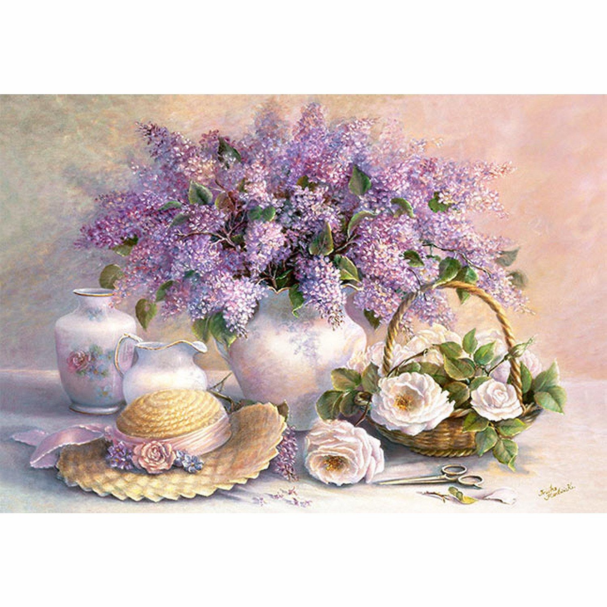 Castorland Puzzle 1000 pièces - trisha hardwick : jour de lilas
