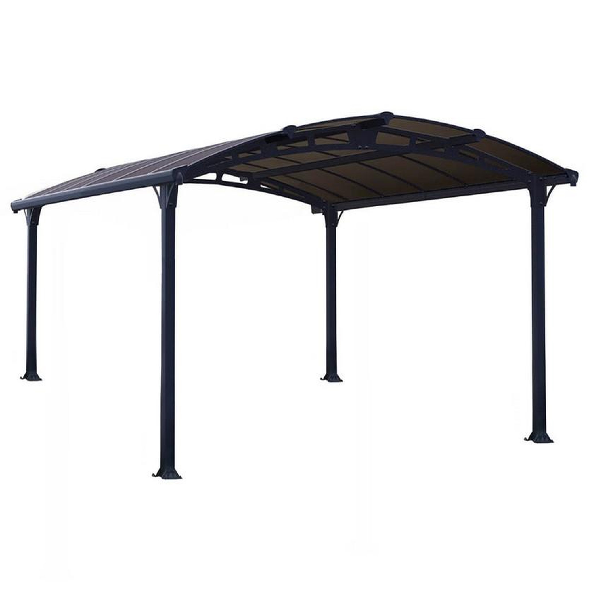 Palram Gazebo de jardin 502x359cm gris anthracite - 705534