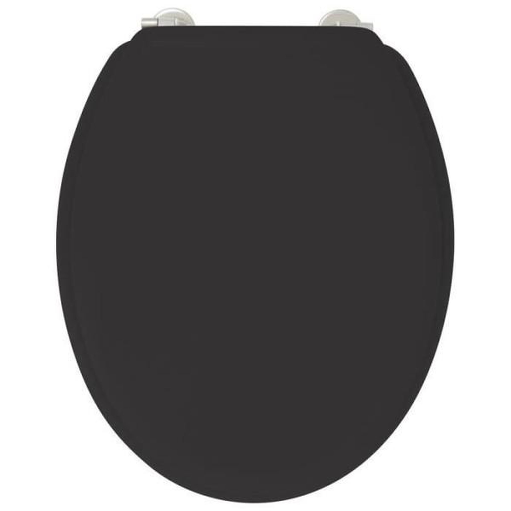 Voir la diapositive 2 : GELCO Abattant duplo noir - poudre de bambou