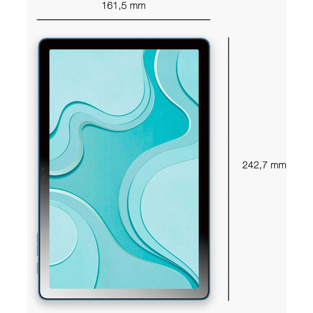 Logicom Tablette Android Tab Fold 10 Bleu 128Go