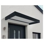 Canopia by PALRAM Marquise - Anthracite - 95x215cm - SOPHIA 2150