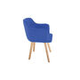 Voir la diapositive 3 : Paris Prix Chaise Scandinave en Tissu  Sweet Color  76cm Bleu