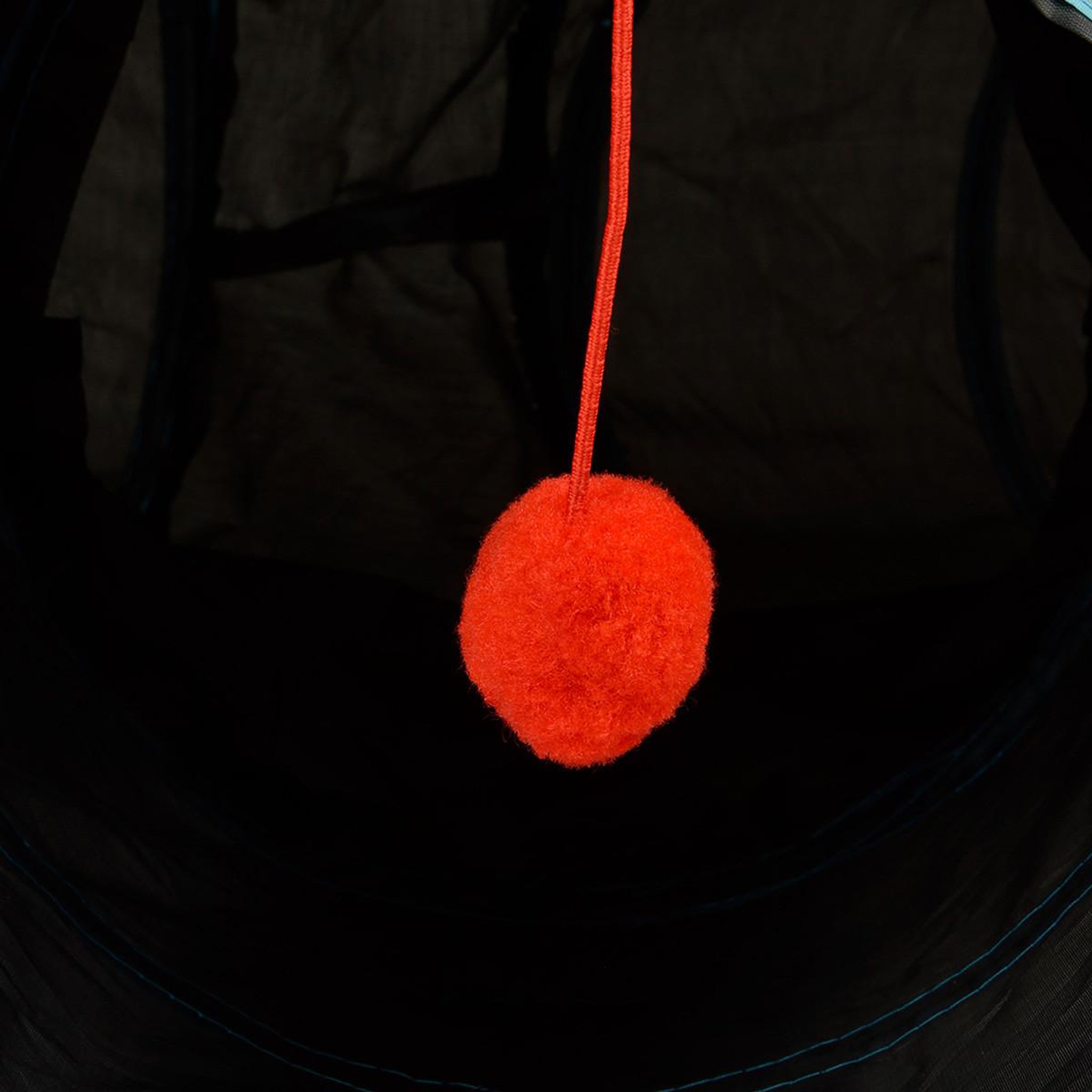 Voir la diapositive 3 : LOVE STORY Jouet pour chat  tunnel de jeu  70cm bleu